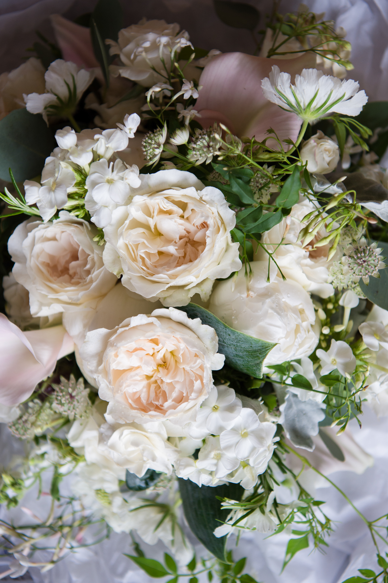 Wedding bouquet by Copelands flowers